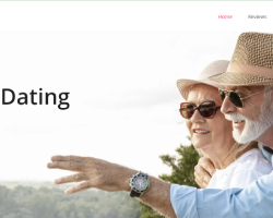 SeniorDates Homepage